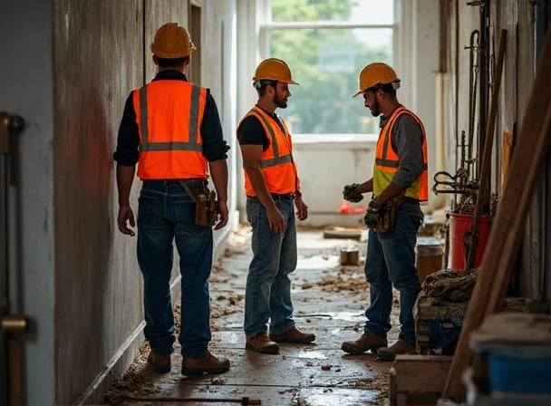 certified biohazard restoration standards contractor service professional team equipment standa