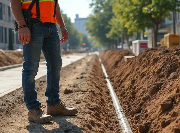urban land drainage remediation contractor service primary service process demonstration